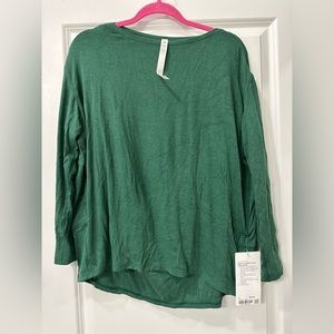 Back in action long sleeve lulu lemon top